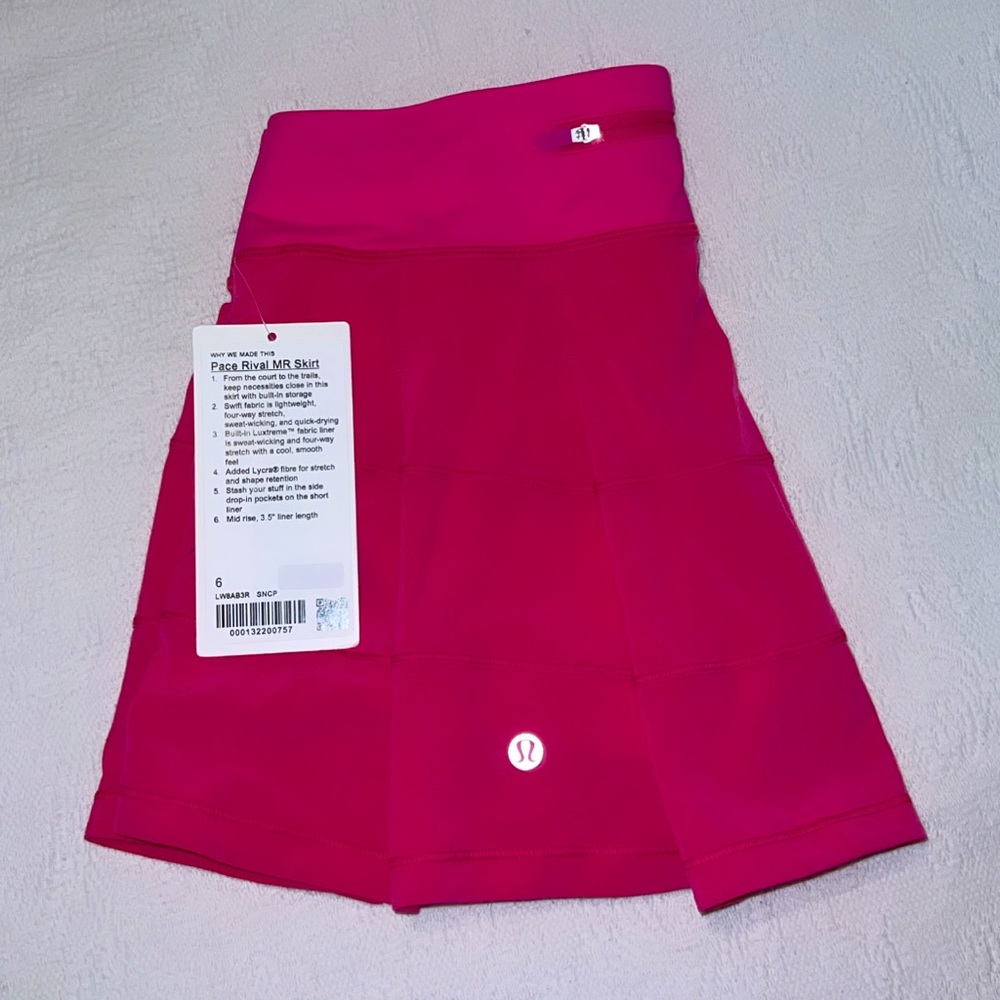 Sonic pink pace rival skirt